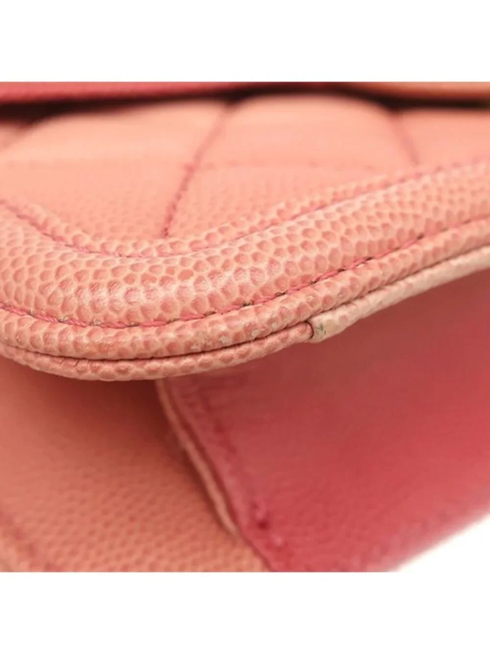 Chanel Waist Bag Sunset on the Sea Caviar Leather Pink Matte Gold Gradient 27